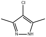 4-CHLORO-3,5-DIMETHYL-1H-PYRAZOLE Struktur