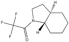 1H-Indole, octahydro-1-(trifluoroacetyl)-, trans-(-)- (9CI) Struktur