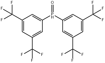 BIS(3,5-BIS(TRIFLUOROMETHYL)PHENYL)PHOSPHINE OXIDE Struktur