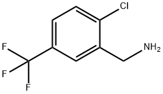 2-CHLORO-5-TRIFLUOROMETHYLBENZYL CHLORIDE Struktur