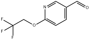 6-(2,2,2-TRIFLUORO-ETHOXY)-PYRIDINE-3-CARBALDEHYDE Struktur