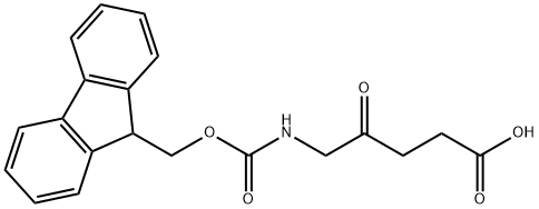 N-Fmoc-5-aminolevulinic acid Struktur