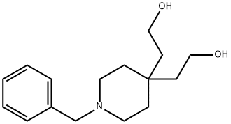 2,2''-(1-BENZYLPIPERIDINE-4,4-DIYL)DIETHANOL Struktur