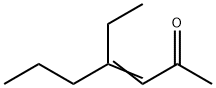 3-Hepten-2-one, 4-ethyl- (9CI) Struktur