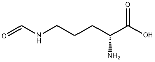 D-Ornithine, N5-formyl- (9CI) Struktur