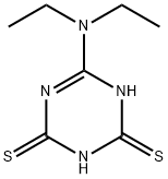 6-(diethylamino)-1,3,5-triazine-2,4(1H,3H)-dithione Struktur