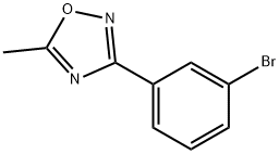 3-(3-BROMOPHENYL)-5-METHYL-1,2,4-OXADIAZOLE Structure