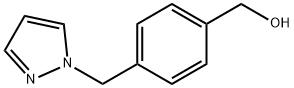 [4-(1H-PYRAZOL-1-YLMETHYL)PHENYL]METHANOL Struktur