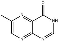 6-Methylpteridin-4(1H)-one Struktur