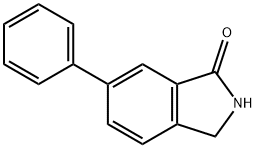 1H-Isoindol-1-one, 2,3-dihydro-6-phenyl- Struktur