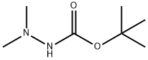 Hydrazinecarboxylic acid, 2,2-dimethyl-, 1,1-dimethylethyl ester (9CI) Struktur