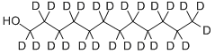 1-DODECAN-D25-OL Struktur