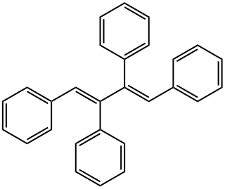 (1E,3E)-1,2,3,4-Tetraphenyl-1,3-butadiene Struktur