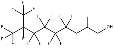 3-(PERFLUORO-5-METHYLHEXYL)-2-IODOPROPANOL Struktur