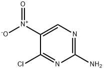 2-amino-4-chloro-5-nitropyrimidine Struktur