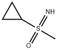 Cyclopropyl (imino)(methyl)-lambda6-sulfanone Struktur