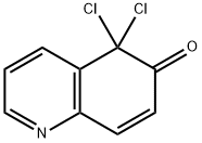 5,5-Dichloroquinolin-6(5H)-one Struktur