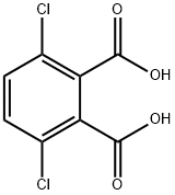 3,6-Dichlorophthalic acid Struktur