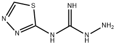 Hydrazinecarboximidamide,  N-1,3,4-thiadiazol-2-yl- Struktur