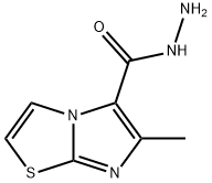 6-METHYLIMIDAZO[2,1-B][1,3]THIAZOLE-5-CARBOHYDRAZIDE Struktur