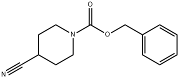 1-N-Cbz-4-cyanopiperidine Struktur