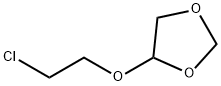 1,3-Dioxolane,  4-(2-chloroethoxy)- Struktur