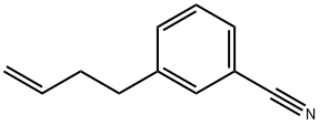 4-(3-CYANOPHENYL)-1-BUTENE Struktur