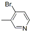 3-Methyl-4-Bromopyridine Struktur