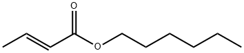 HEXYLCROTONATE Struktur