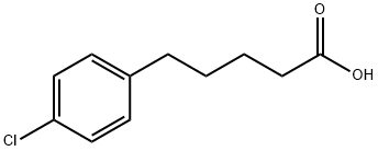 5-(4-chlorokphenyl)pentanoic acid Struktur