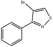 4-Bromo-3-phenylisothiazole Struktur