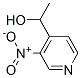 4-Pyridinemethanol, alpha-methyl-3-nitro- (9CI) Struktur