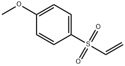 4-METHOXYPHENYL VINYLSULPHONE Struktur