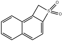 1H-Naphtho[2,1-b]thiete 2,2-dioxide Struktur