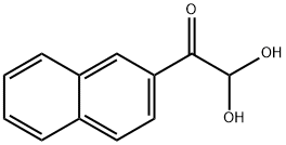 2-NAPHTHYLGLYOXAL HYDRATE Struktur