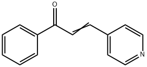 1-phenyl-3-(4-pyridinyl)-2-propen-1-one Struktur