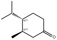 Cyclohexanone, 3-methyl-4-(1-methylethyl)-, trans- (9CI) Struktur