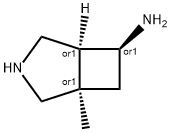 3-Azabicyclo[3.2.0]heptan-6-amine,1-methyl-,(1alpha,5alpha,6beta)-(9CI) Struktur