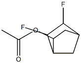 Bicyclo[2.2.1]heptan-2-ol, 5,6-difluoro-, acetate, (exo,exo,exo)- (9CI) Struktur