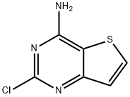 4-AMINO-2-CHLOROTHIENO[3,2-D]PYRIMIDINE Struktur