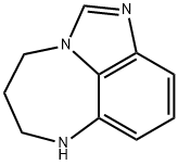 Imidazo[1,5,4-ef][1,5]benzodiazepine, 4,5,6,7-tetrahydro- (8CI) Struktur