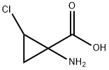 Cyclopropanecarboxylic acid, 1-amino-2-chloro- (9CI) Struktur