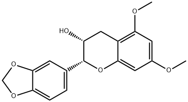 3-ヒドロキシ-5,7-ジメトキシ-3,4-メチレンジオキシフラバノン