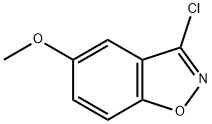 3-Chloro-5-Methoxy-benzo[d]isoxazole Struktur