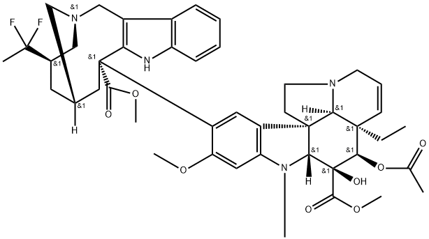 Vinflunine Structure