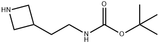 3-(N-Boc-aminoethyl)azetidine Struktur