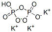 tripotassium hydrogen diphosphate Struktur