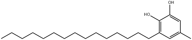 5-methyl-3-n-pentadecylcatechol Struktur