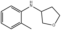 N-(2'-METHYL-PHENYL)-TETRAHYDROFURAN-3-YLAMINE HYDROCHLORIDE Struktur