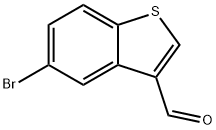 5-BROMOBENZO[B]THIOPHENE-3-CARBALDEHYDE Struktur